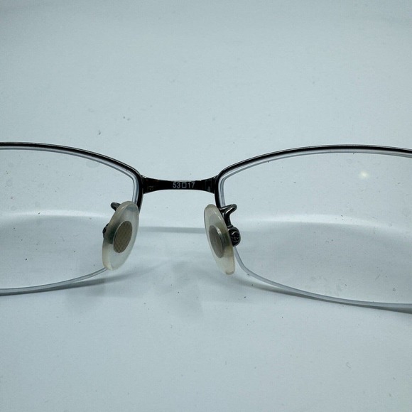 Eddie Bauer EB 27301 Wire Eyeglasses Glasses Frame 53 17 140 Titan H10040 - Picture 7 of 8